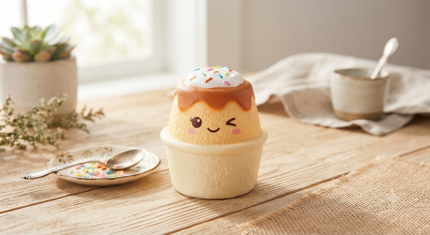 Crunchy Pudding Squishy