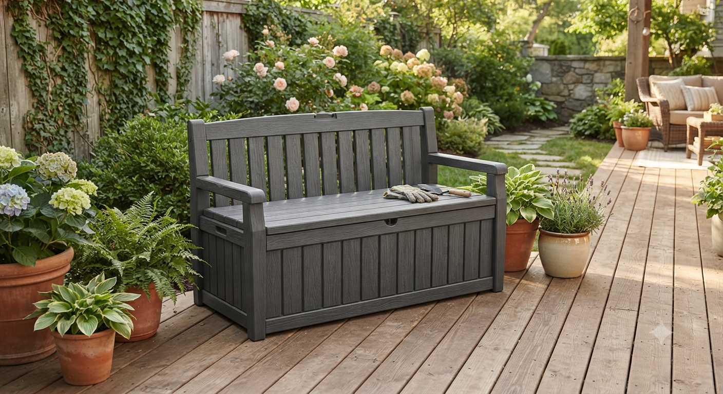 Storage Bench Outdoor Deck Box