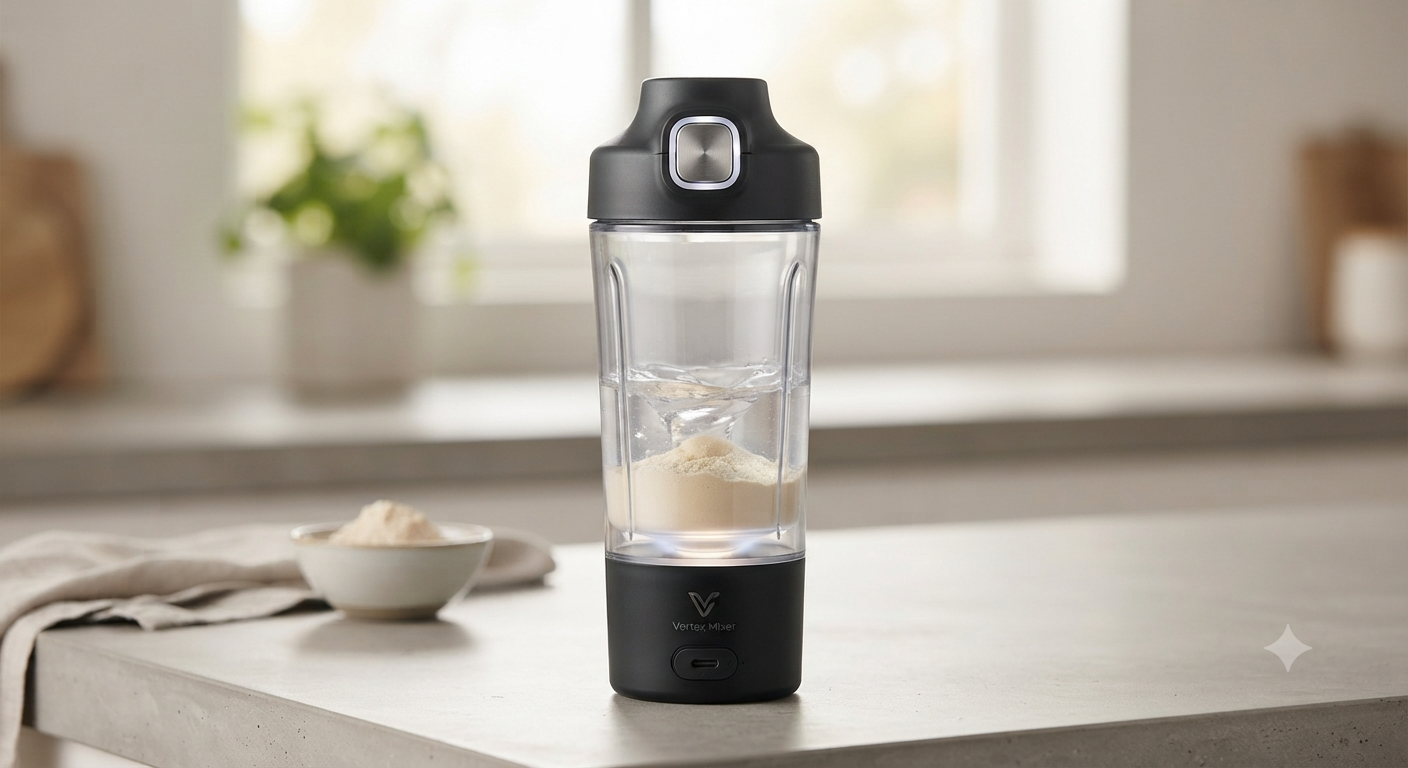 Electric Protein Shaker Bottle