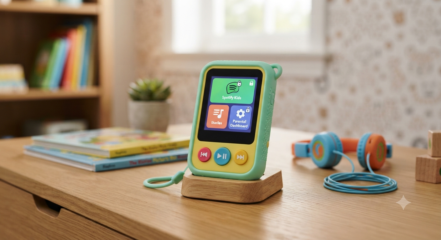 Kids MP3 Player with Spotify and Parental