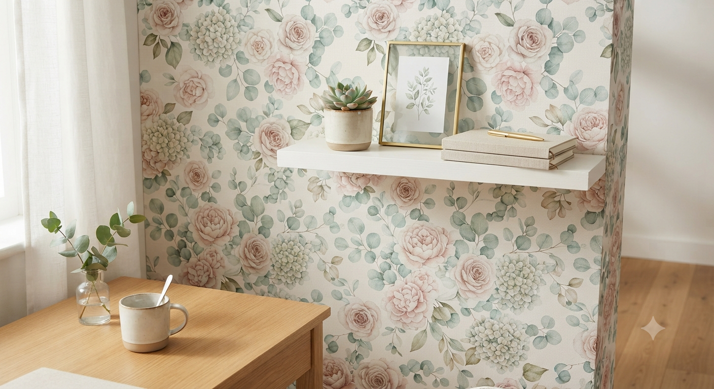 Peel and Stick Wallpaper Floral