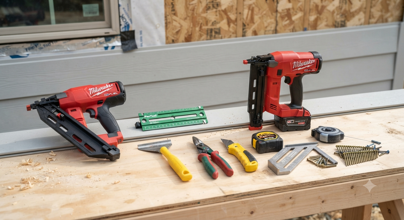 Upgraded Siding Installation Tools