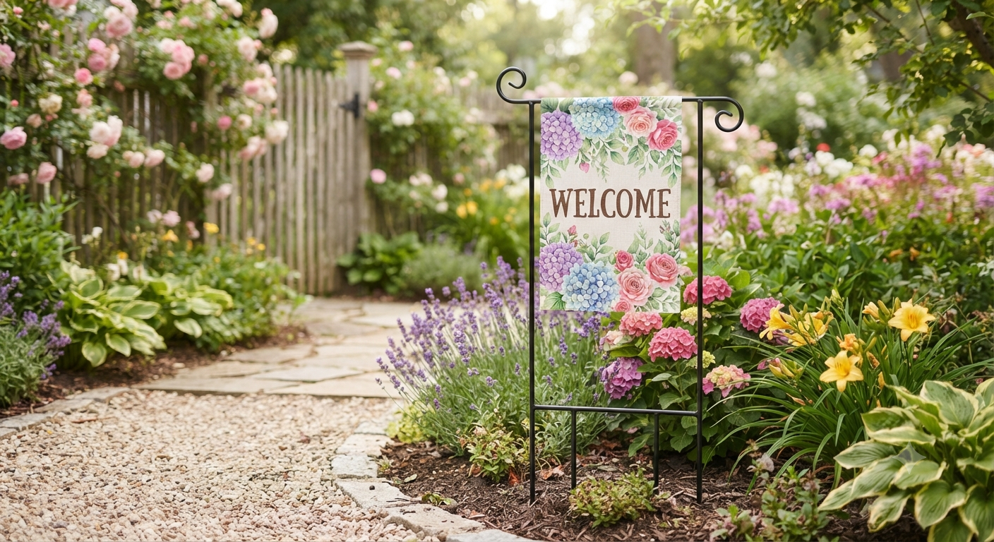 Garden Flag Stand