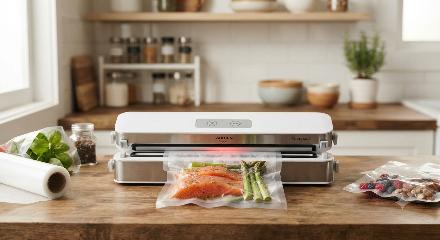 Compact Vacuum Sealer for Food
