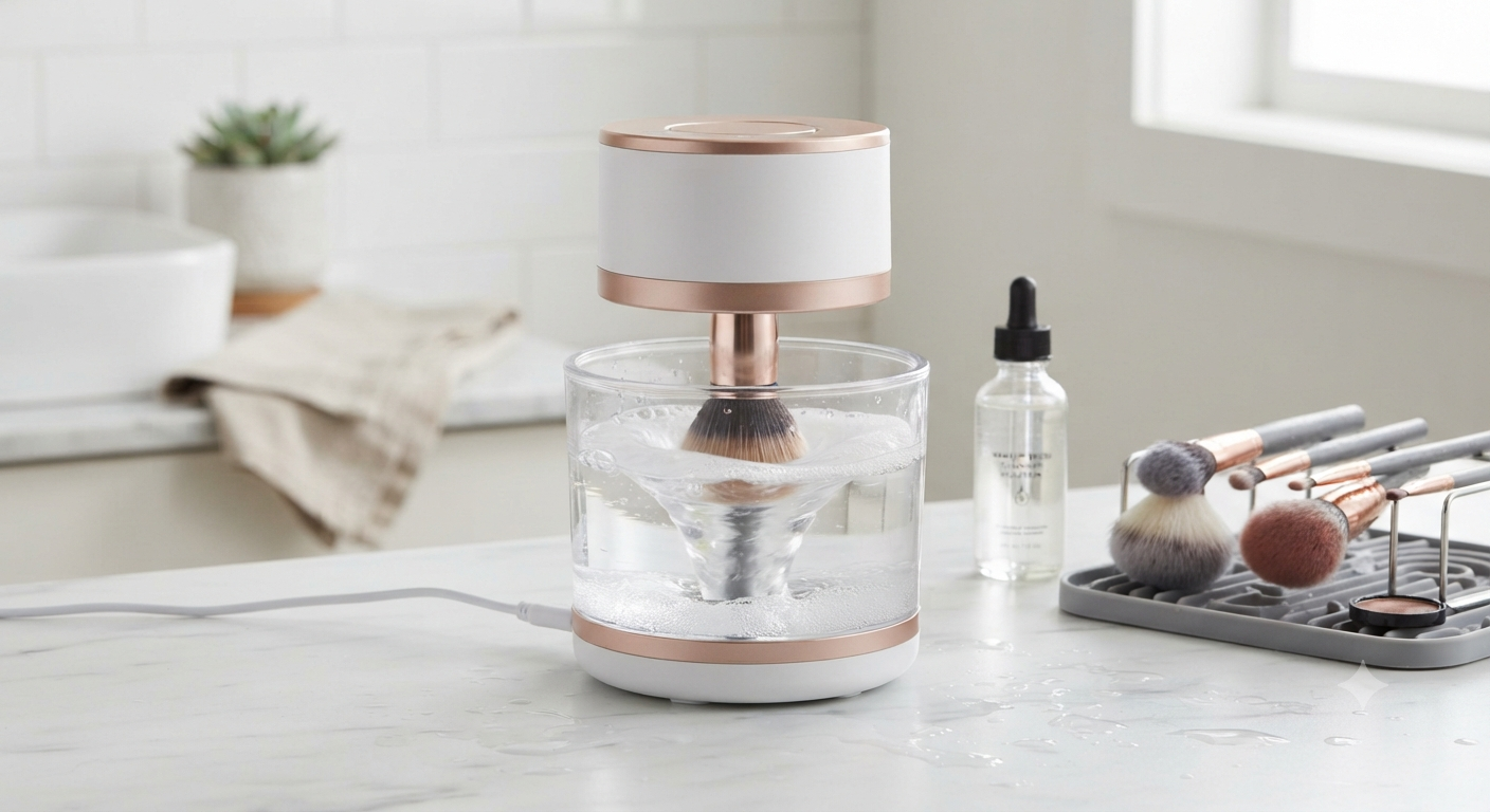 Electric Makeup Brush Cleaner Machine