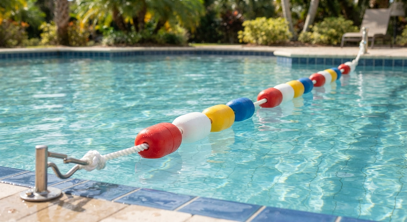 Pool Safety Rope Floats Buoy