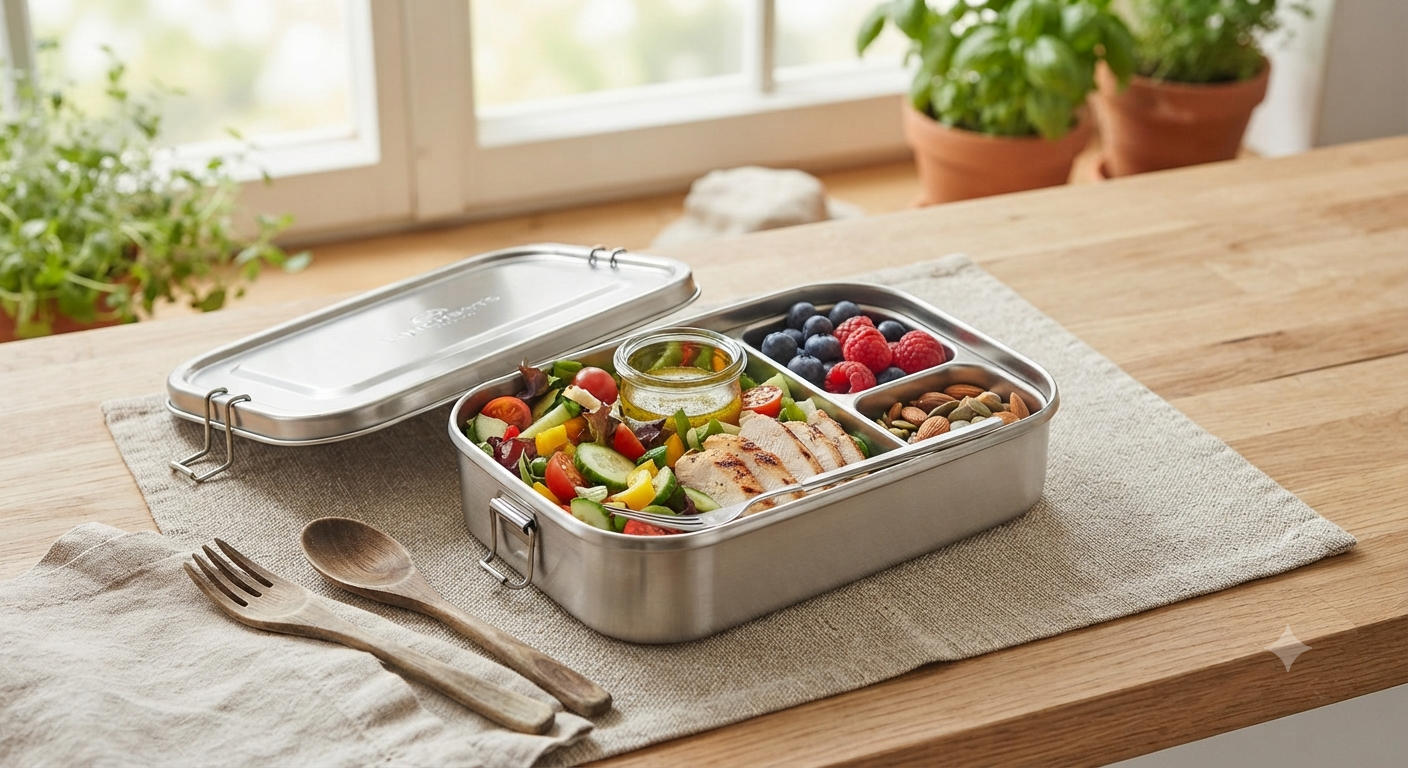 Stainless steel lunch box
