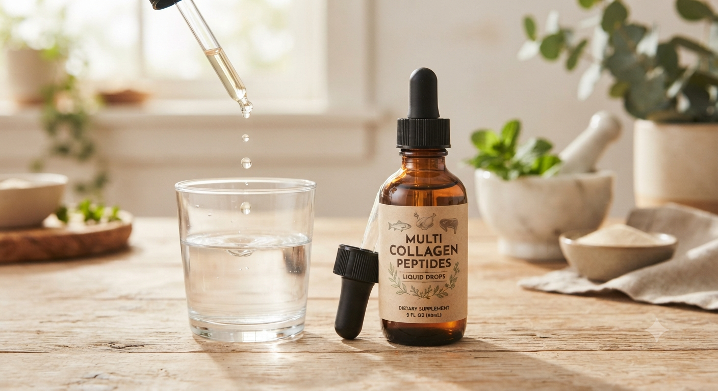 Multi Collagen Peptides Liquid Drop