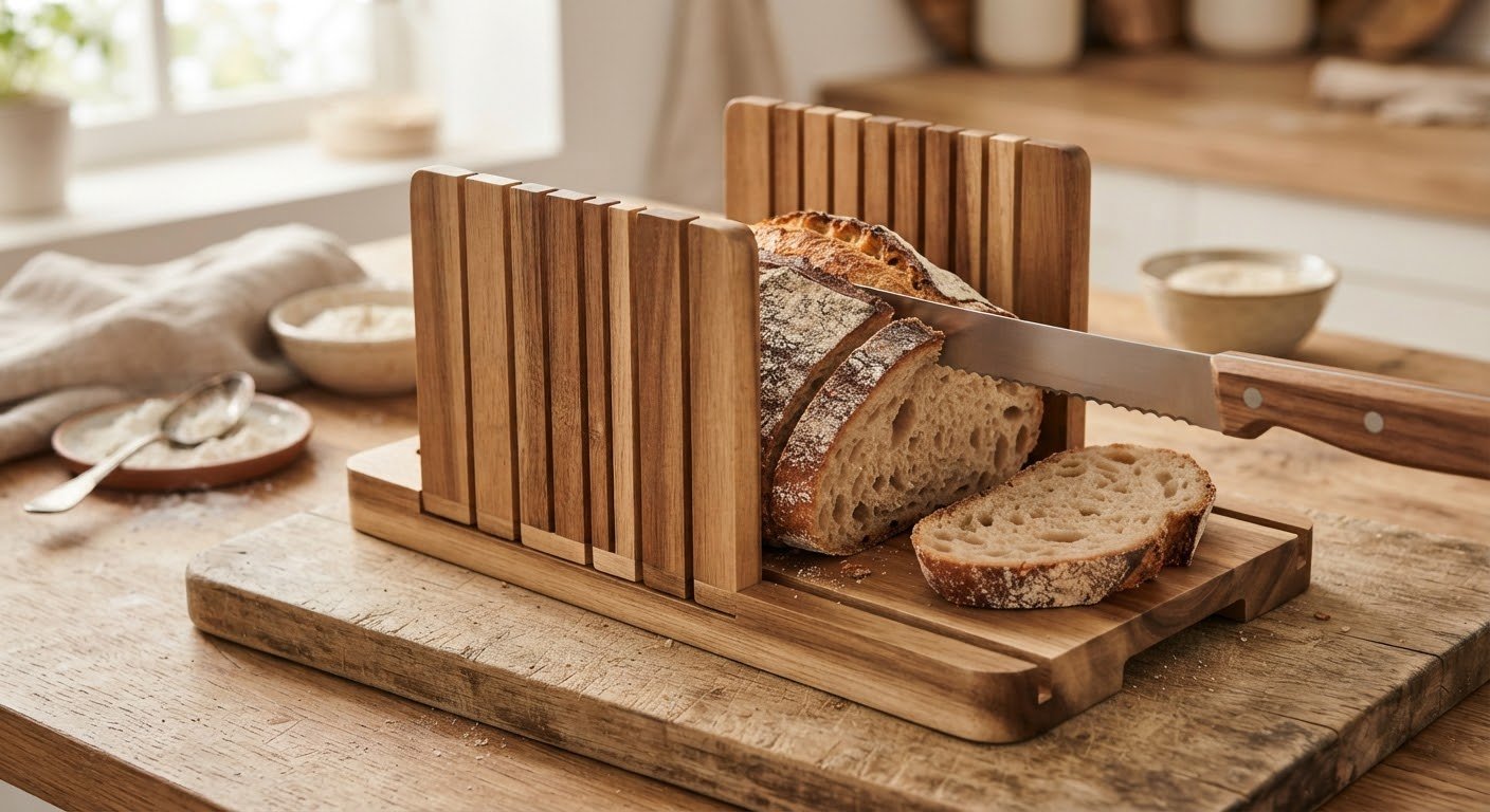 Manual Bread Slicer for Homemade Sourdough