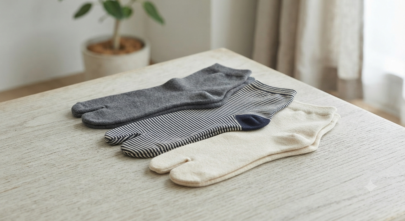 3 Paar Tabi Socken