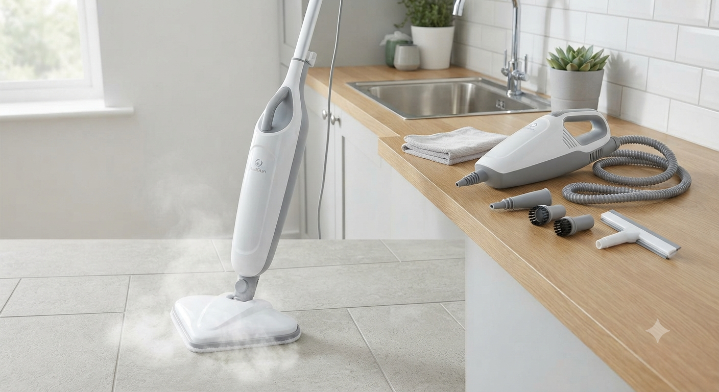 Steam Mop & Detachable Handheld Steam Cleaner