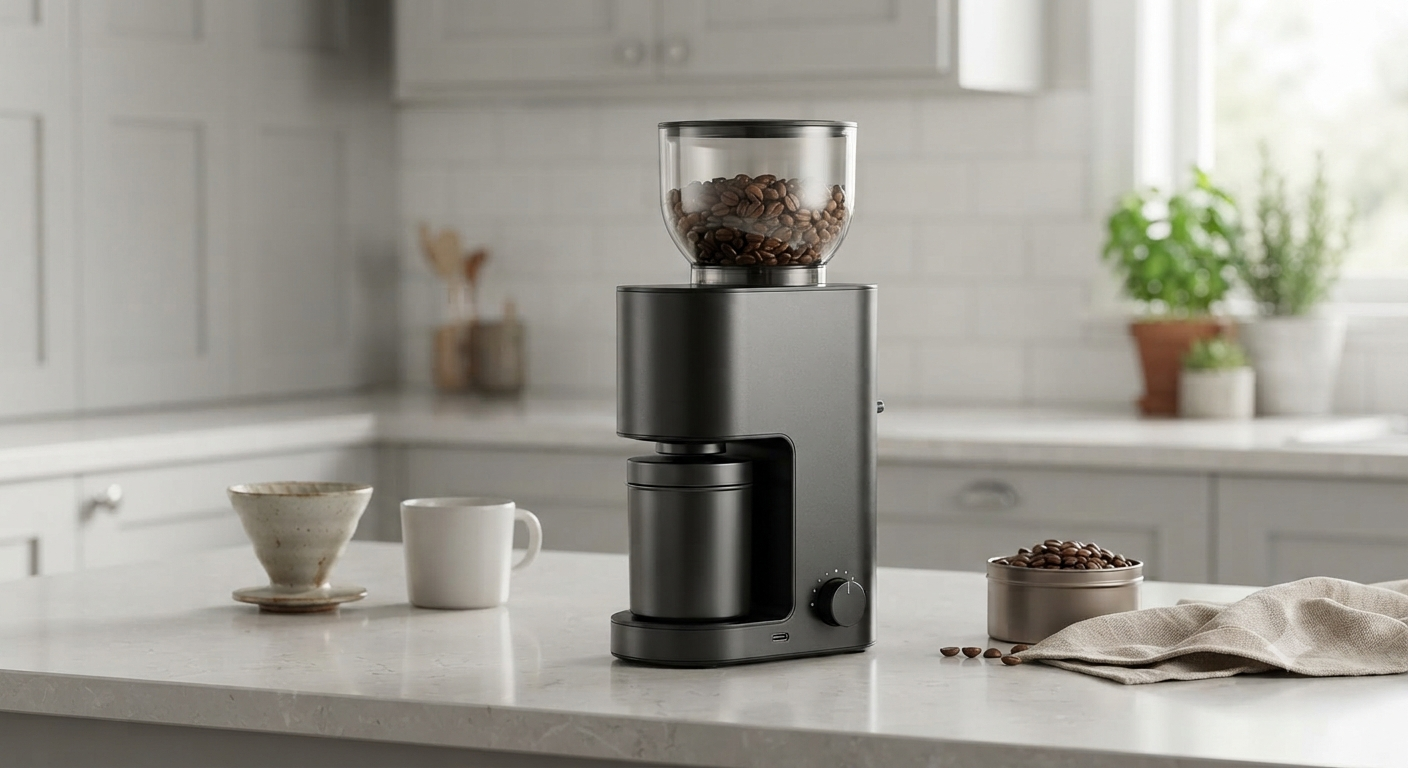 AAOBOSI Cordless Burr Coffee Grinder