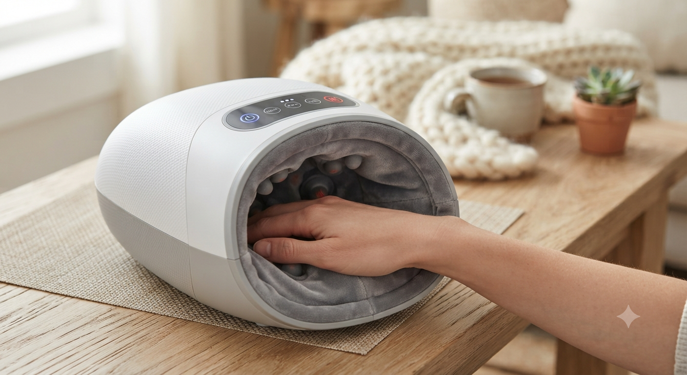 Hand Massager with Heat and Compression