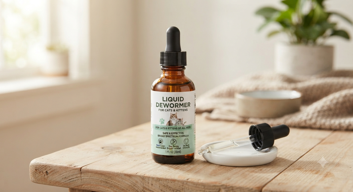 Liquid Dewormer for Cats & Kittens
