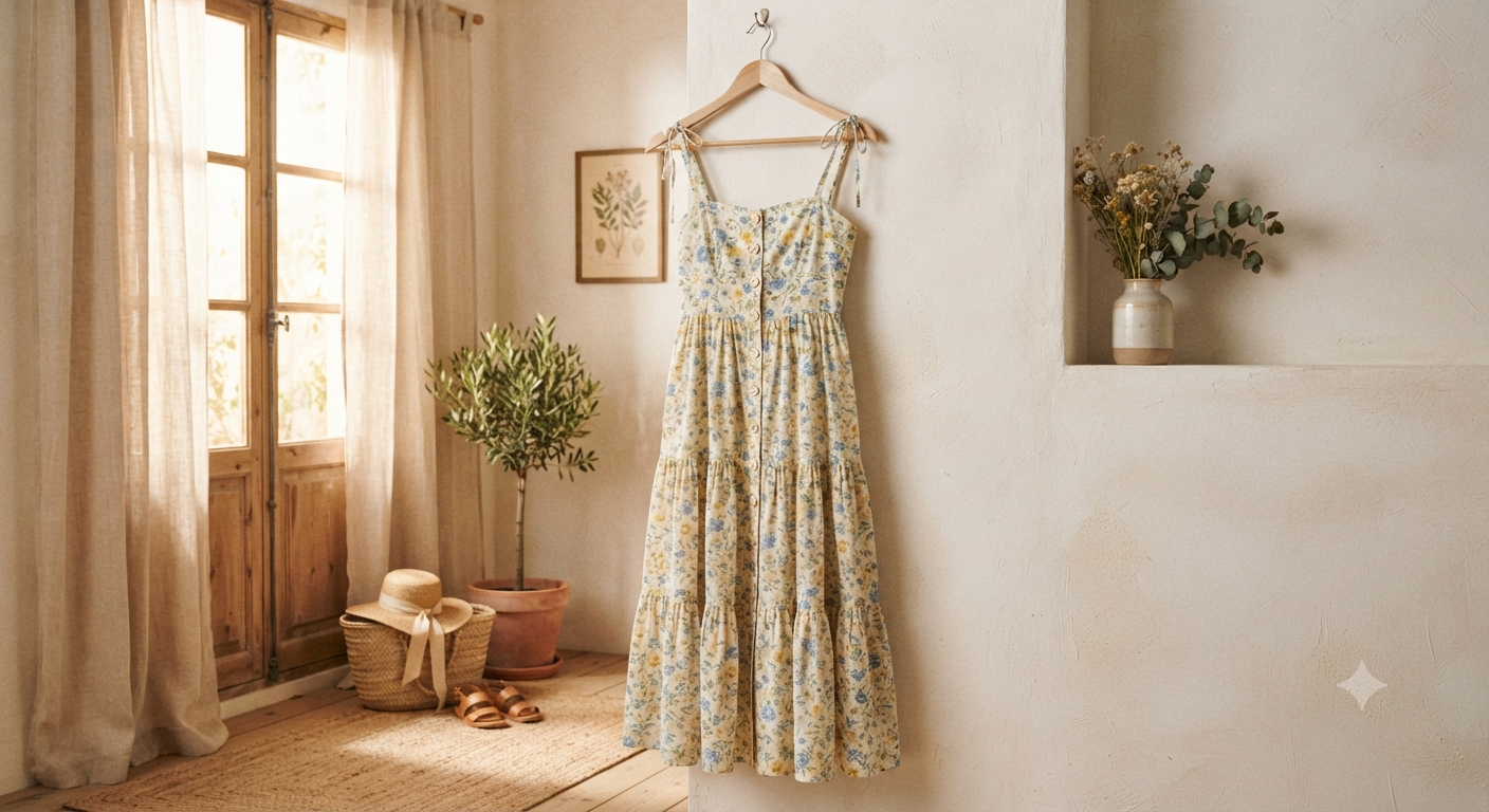 Women's Summer Midi Dress