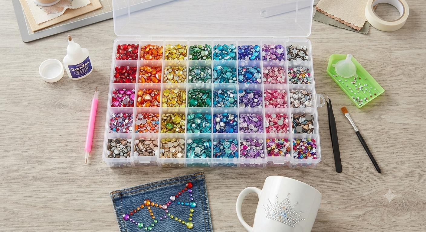 42 Colors Bedazzling Kit