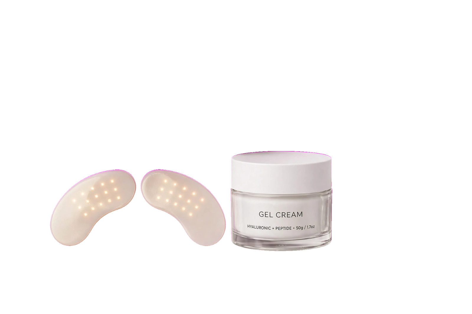Under Eye Light Therapy Device with Gel