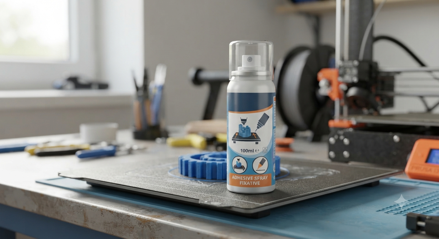 100ml Adhesive for 3D Printer, Adhesive Fixative Spray for Printer