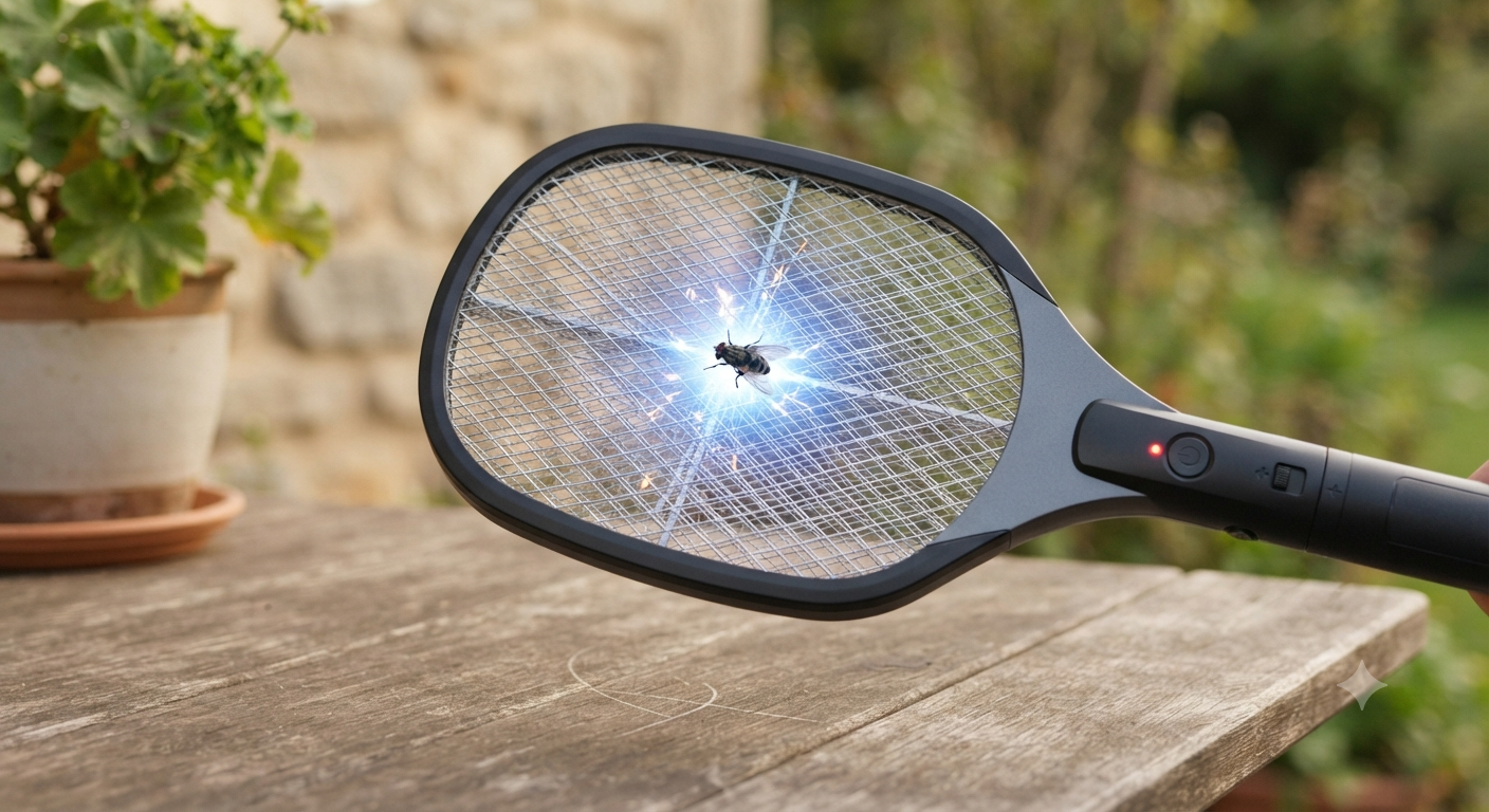Electric Fly Swatter Extra Strong 4000 V