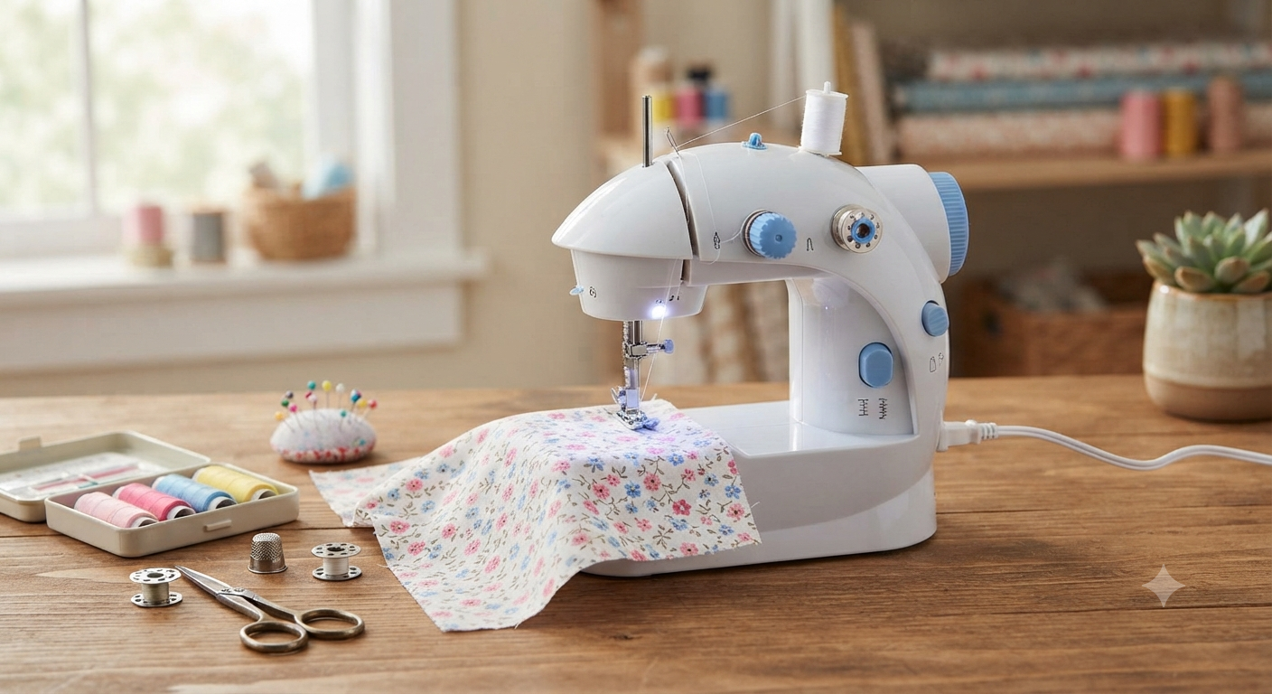 portable mini sewing machine