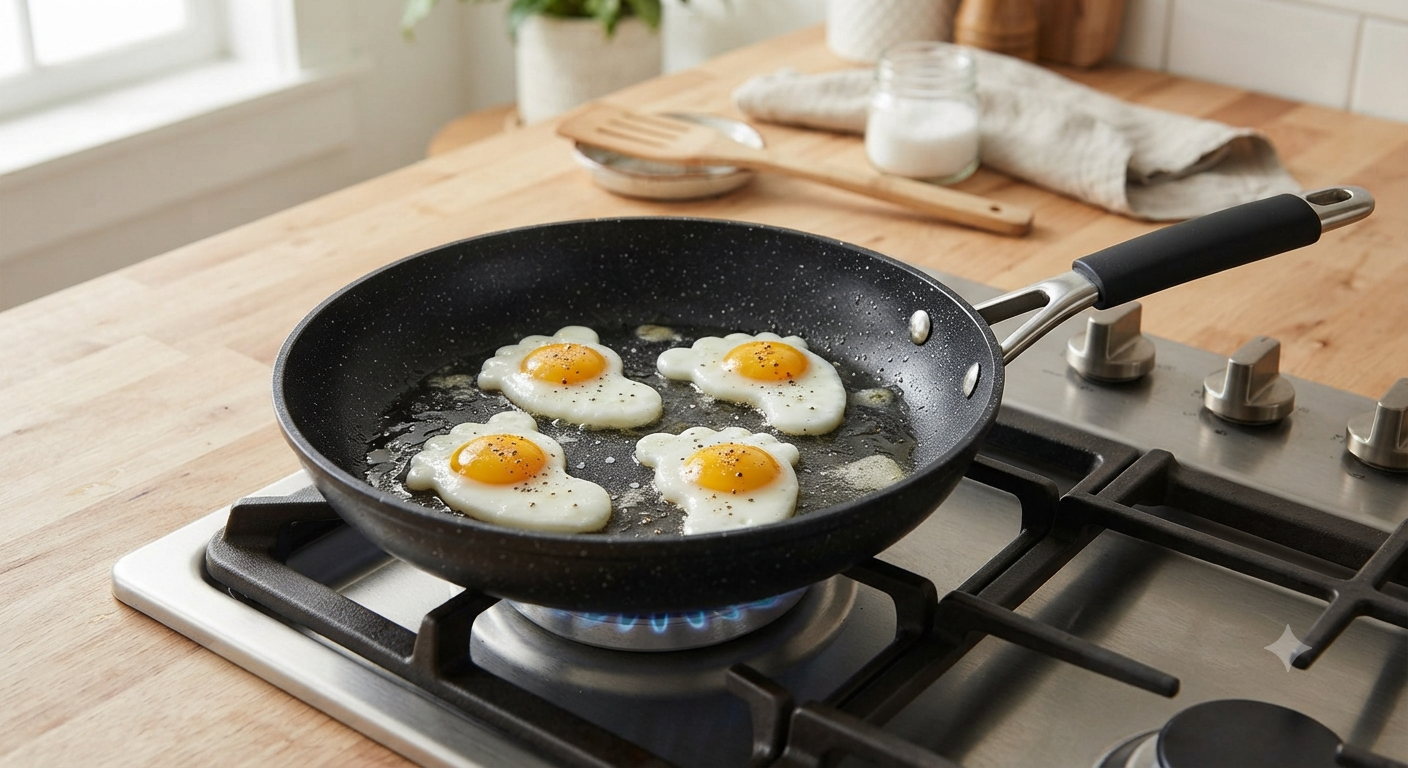 Egg Pan 4 Footprints