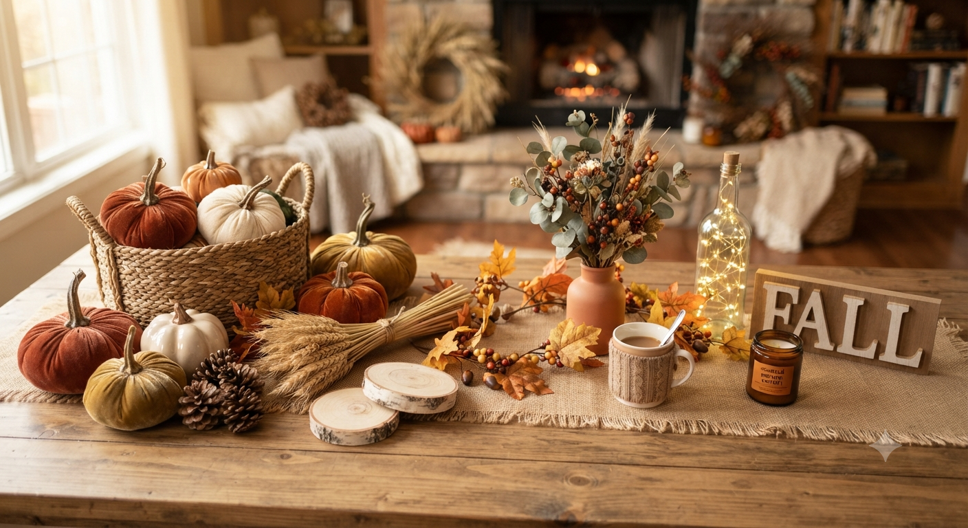 12-Piece Autumn Decoration Set