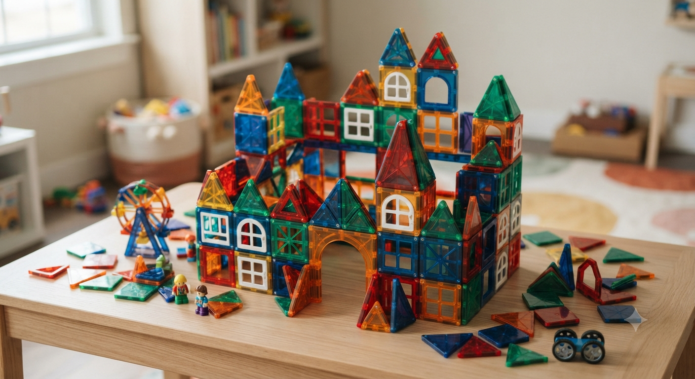 Magnetic Building Blocks Set