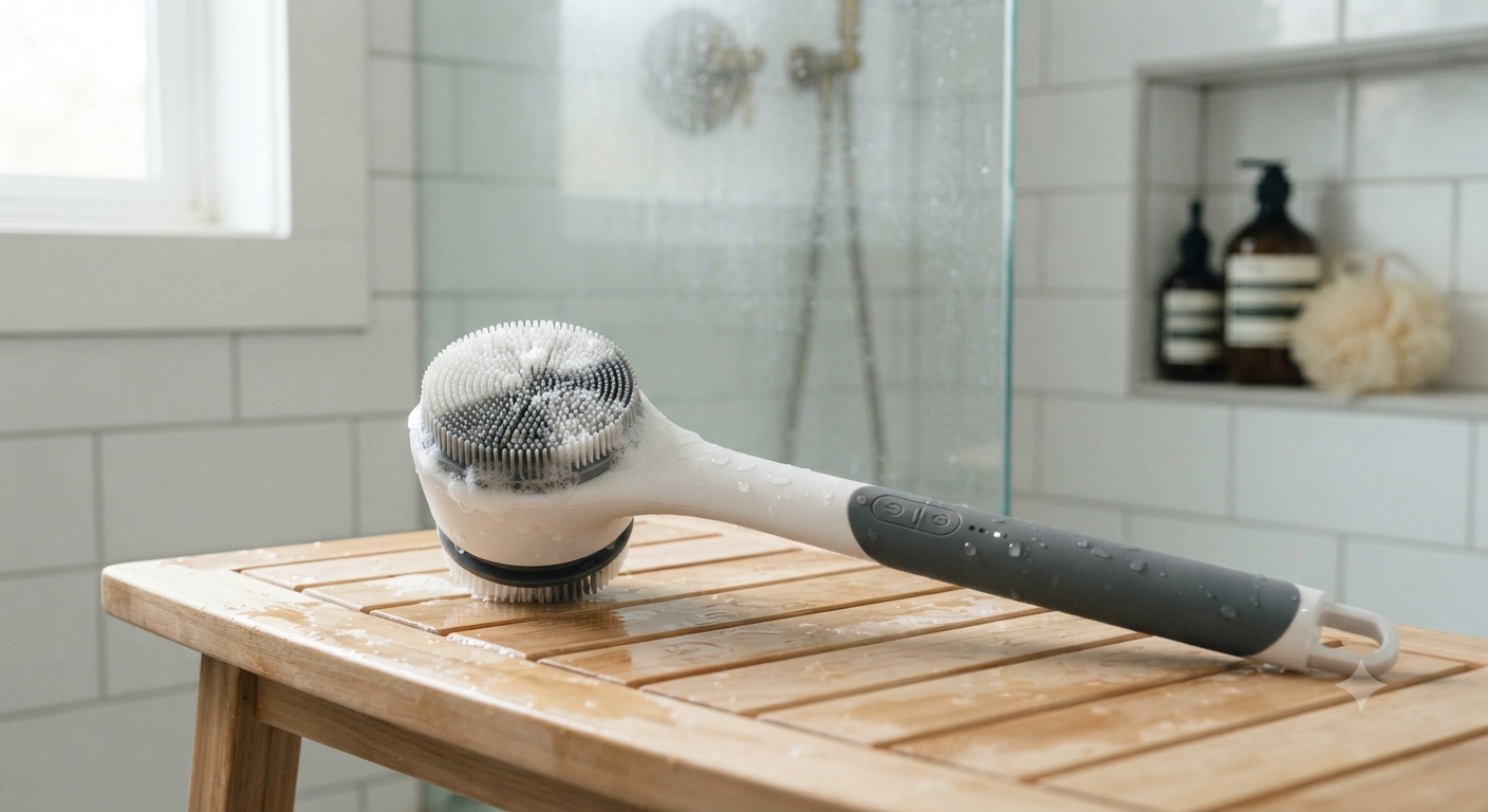 Electric Body Brush Back Scrubber