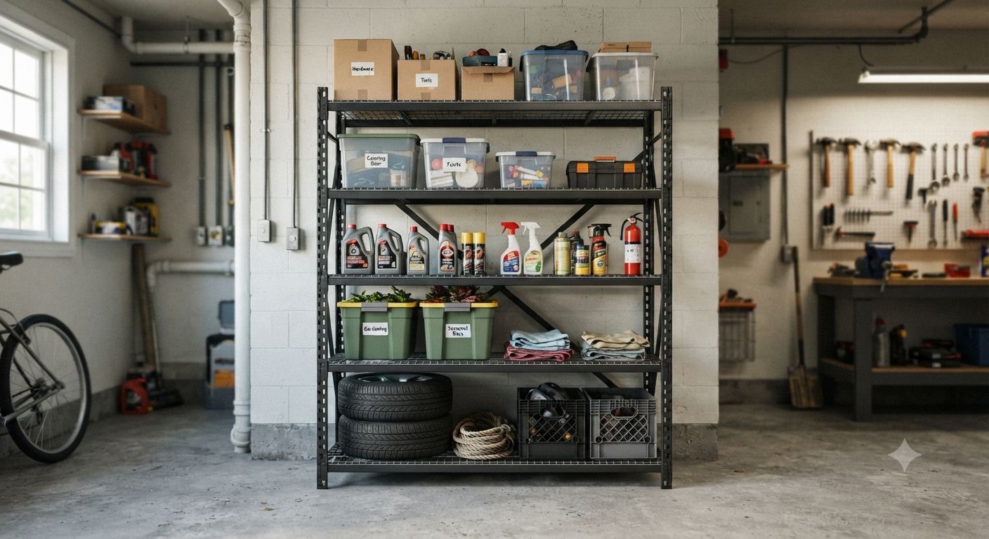 5 Tier Garage Shelving