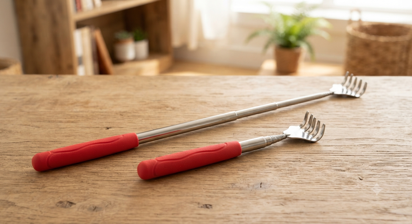 2-Piece Telescopic Back Scratcher
