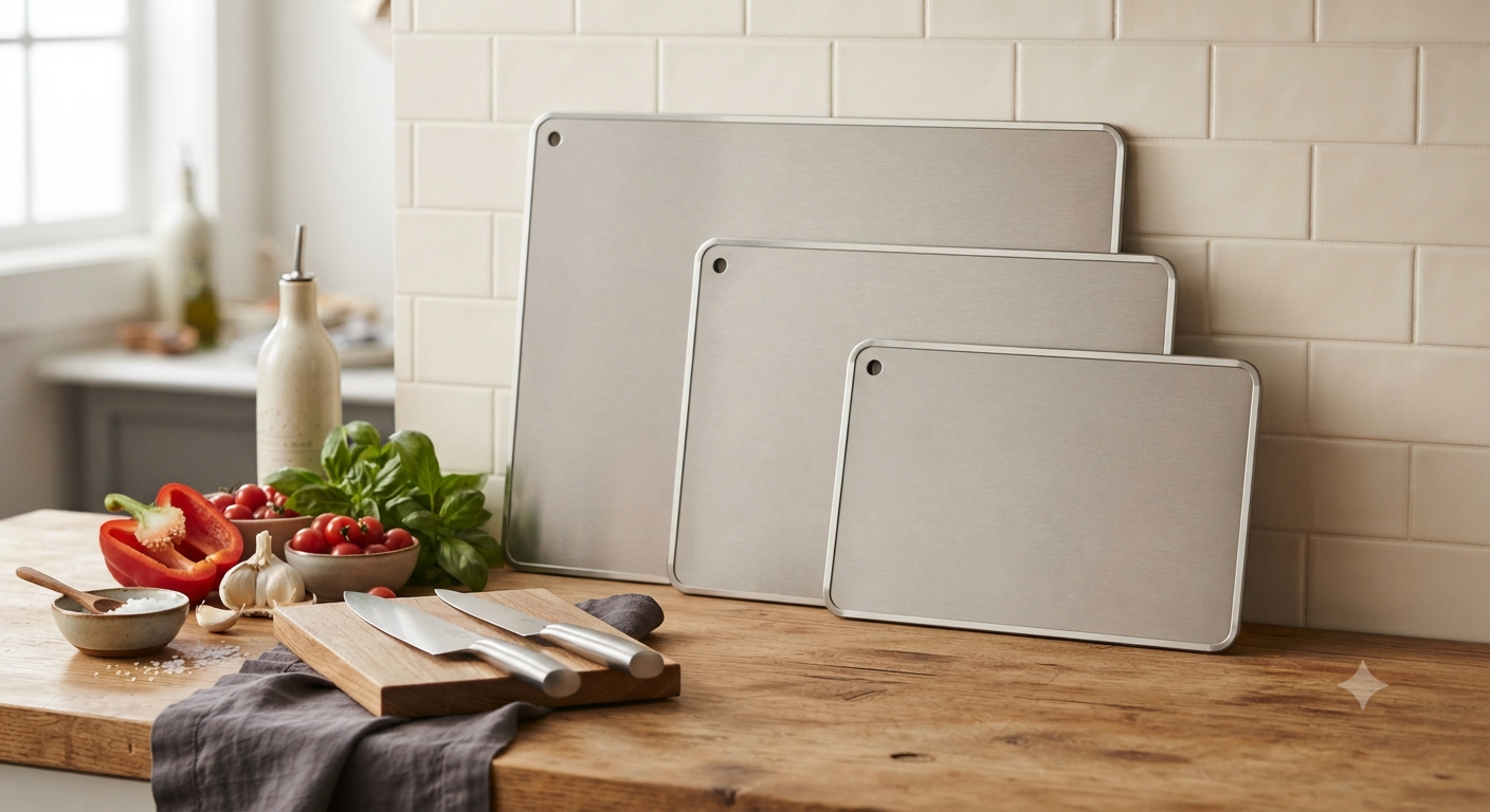 Titanium Cutting Board Set