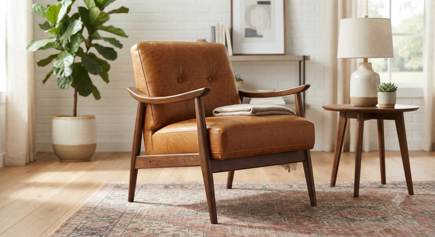 Mid Century Modern Accent Chair