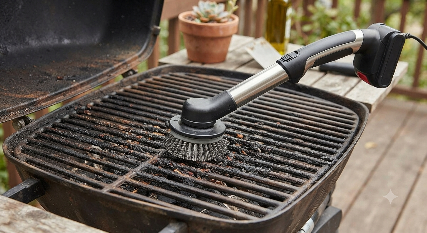 Electric Barbecue Brush
