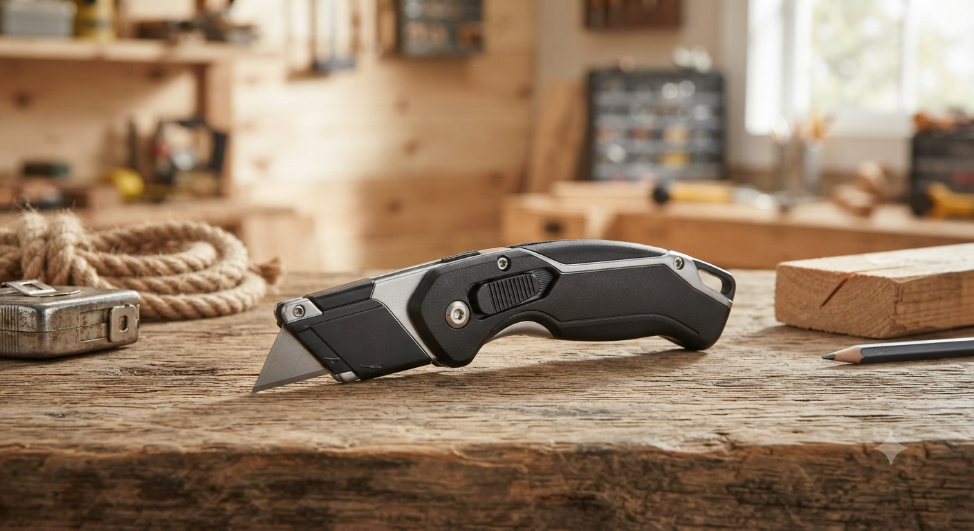 Automatic Retractable Utility Tool