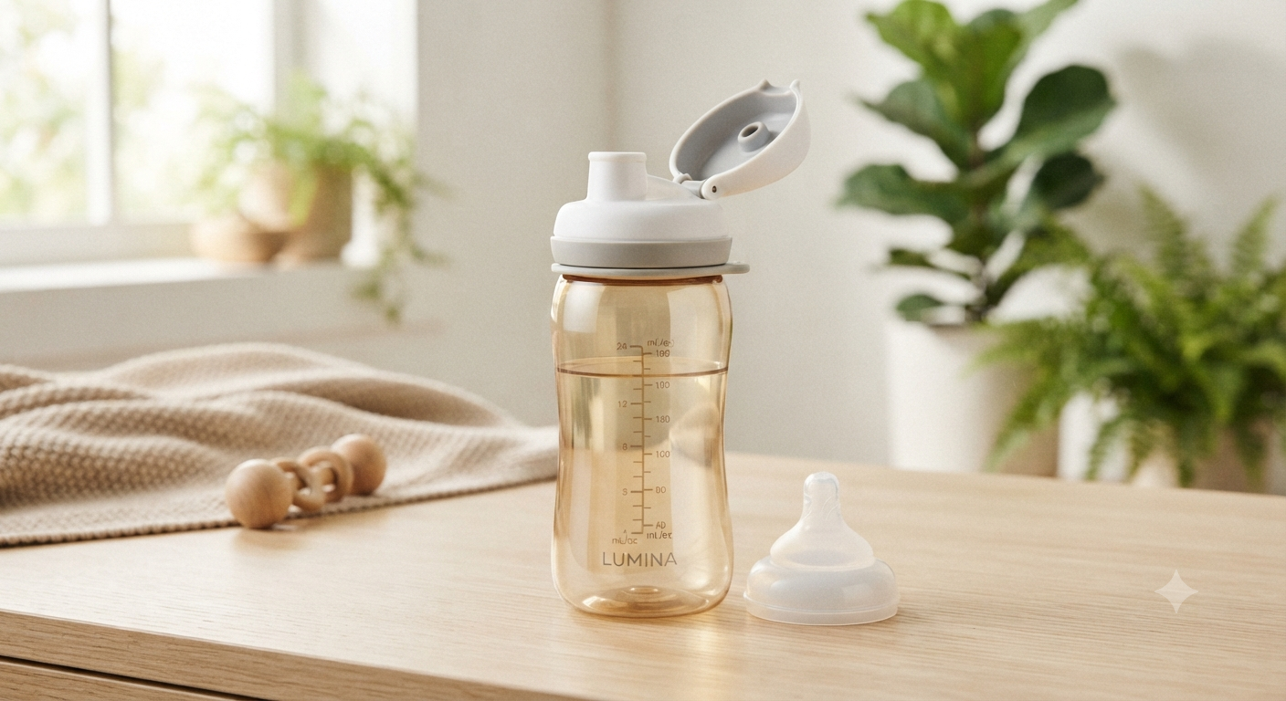Flip-Cap PPSU Baby Bottle