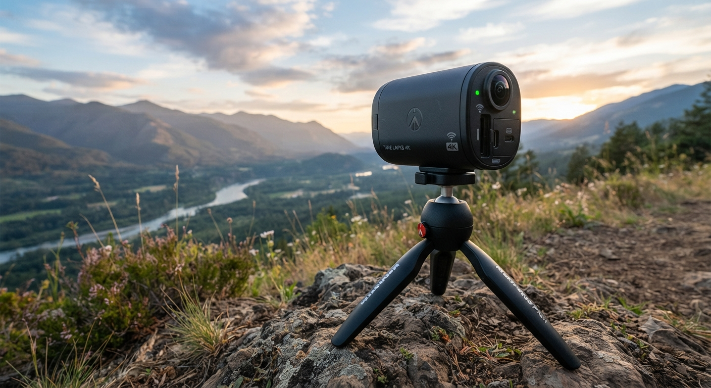 WiFi Time Lapse Camera 4K AVI Video
