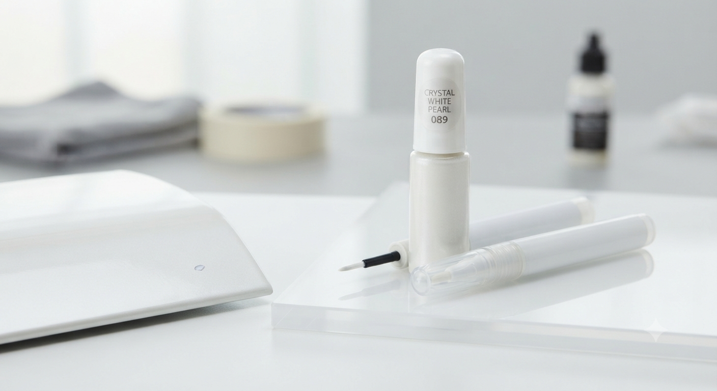 Crystal White Pearl Touch-Up Paint