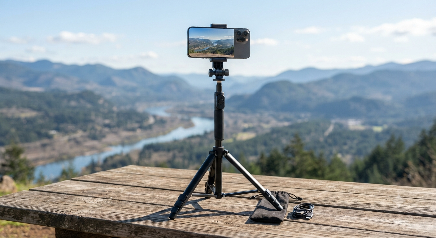 Smartphone Tripod and Selfie Stick