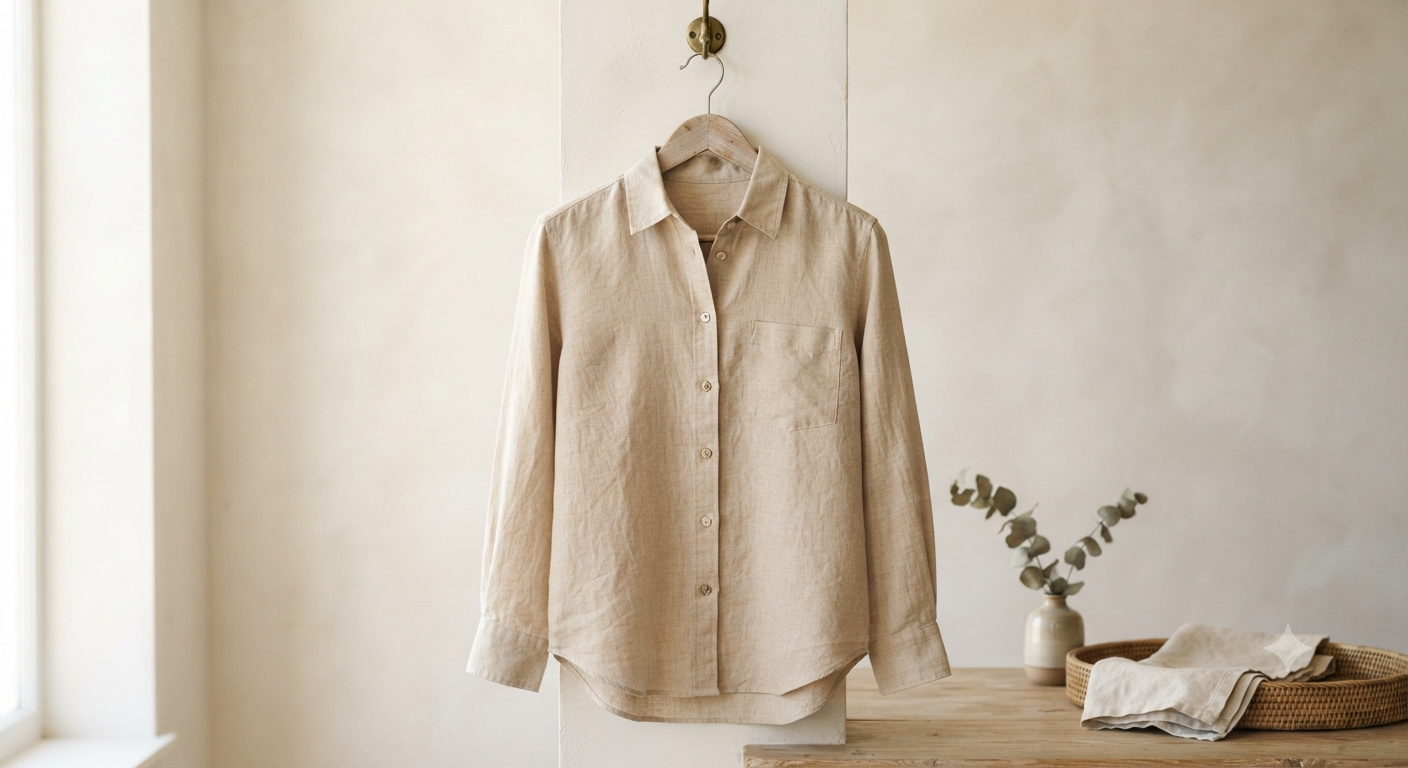 Women's Cotton Linen Shirt
