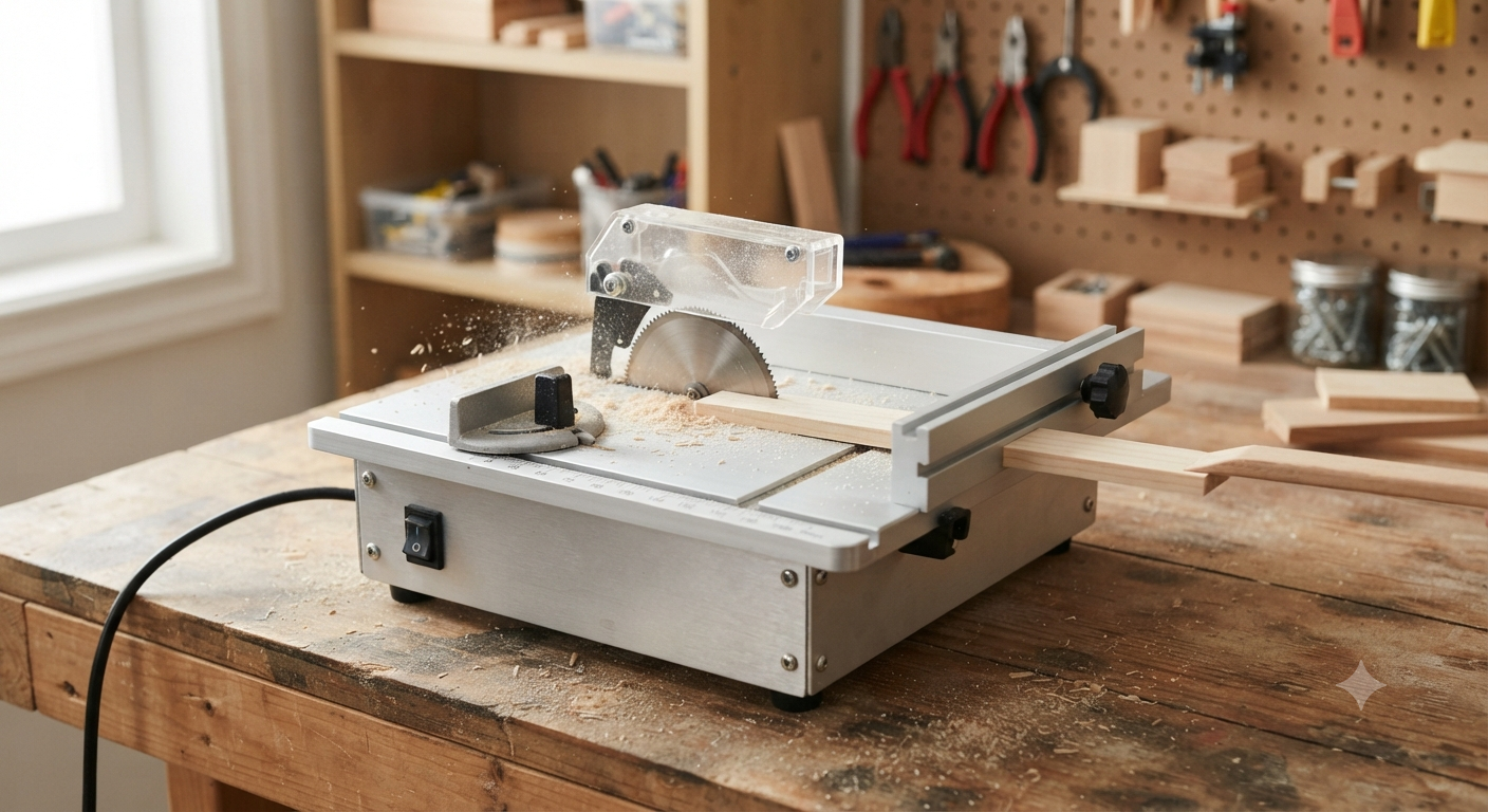 Mini Table Saw for Crafts
