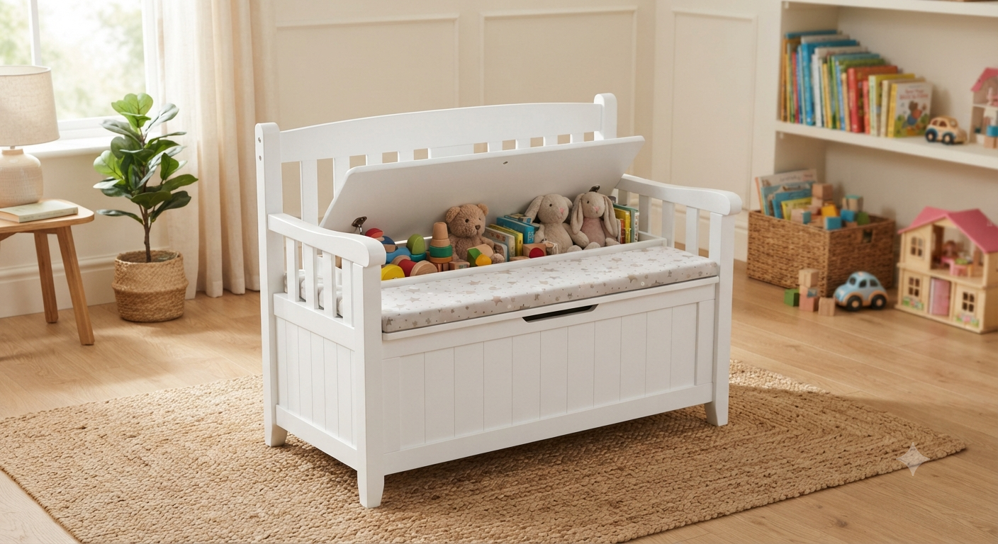 Children's Toy Chest Bench