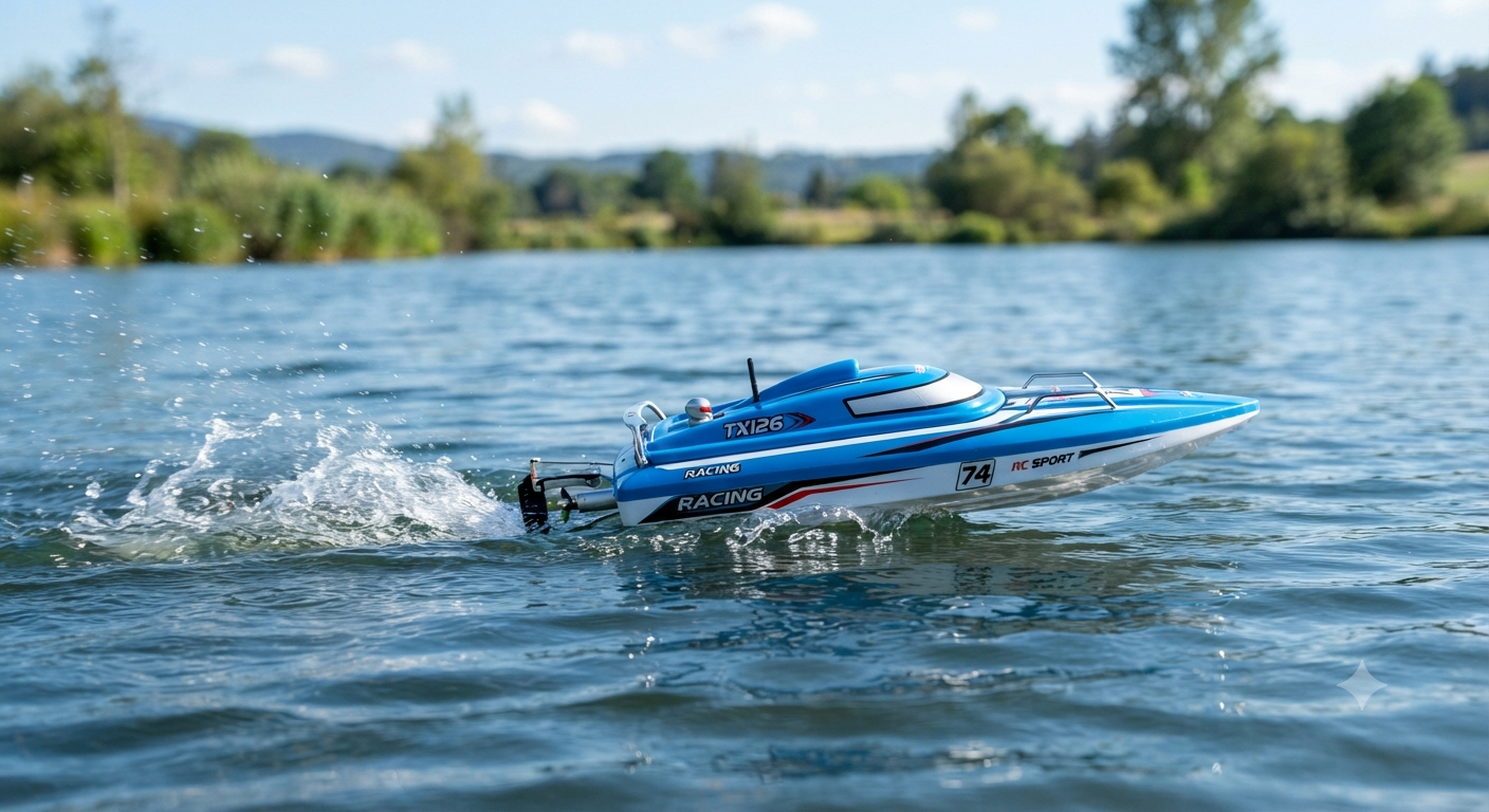 RC Boat TX126 - 12 Inch Remote Control Boat