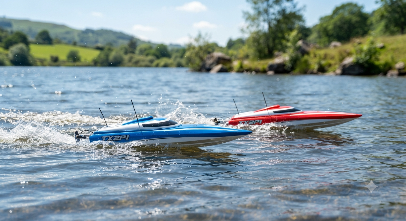 TX2P1 RC Boats - 2 Packs