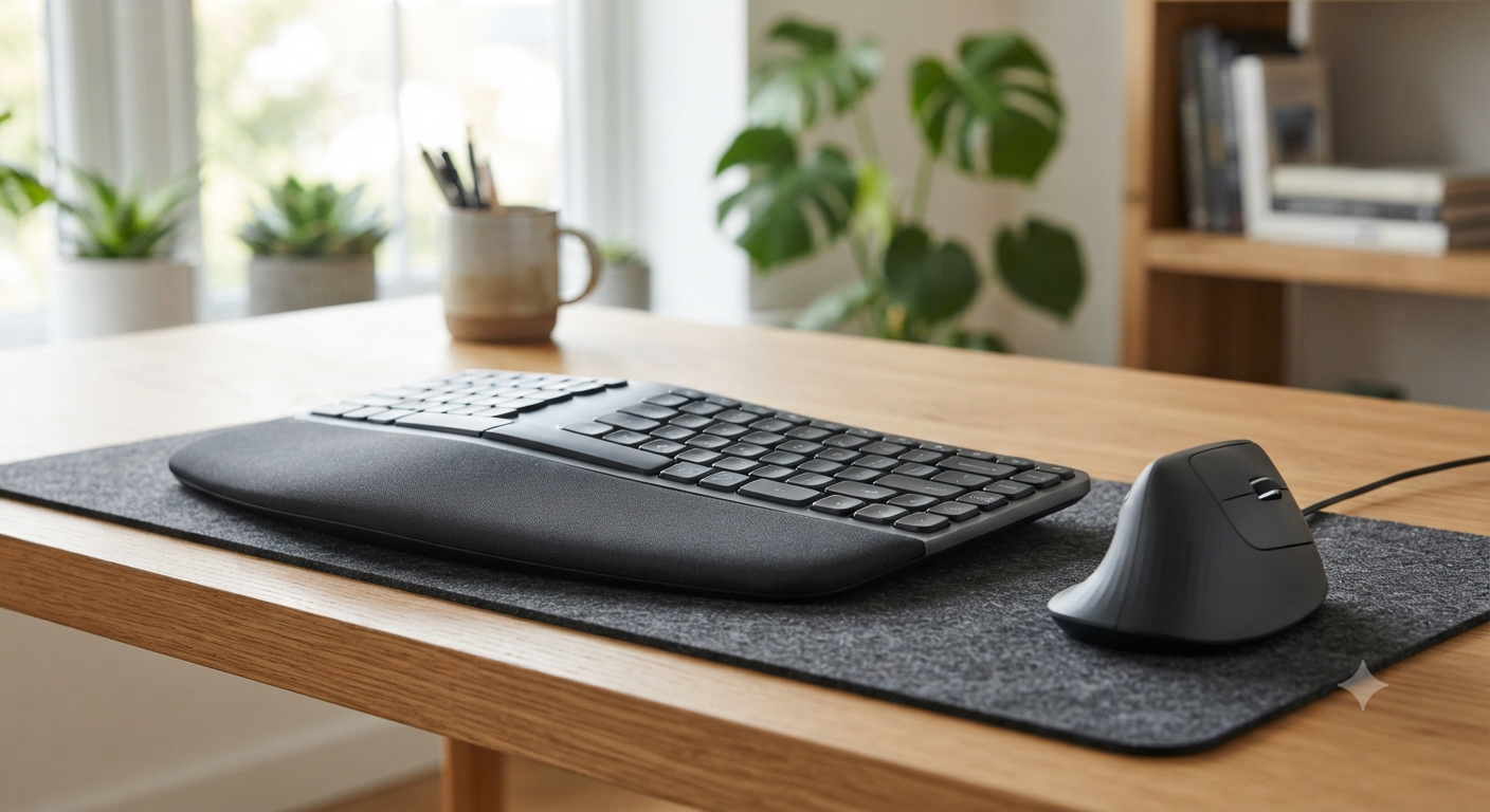 Ergonomic Keyboard and Mouse