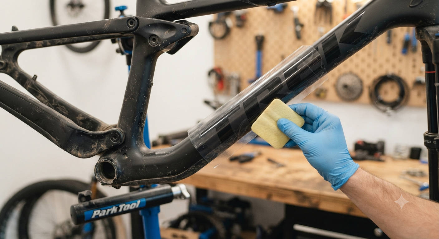 Bicycle Frame Protection Film