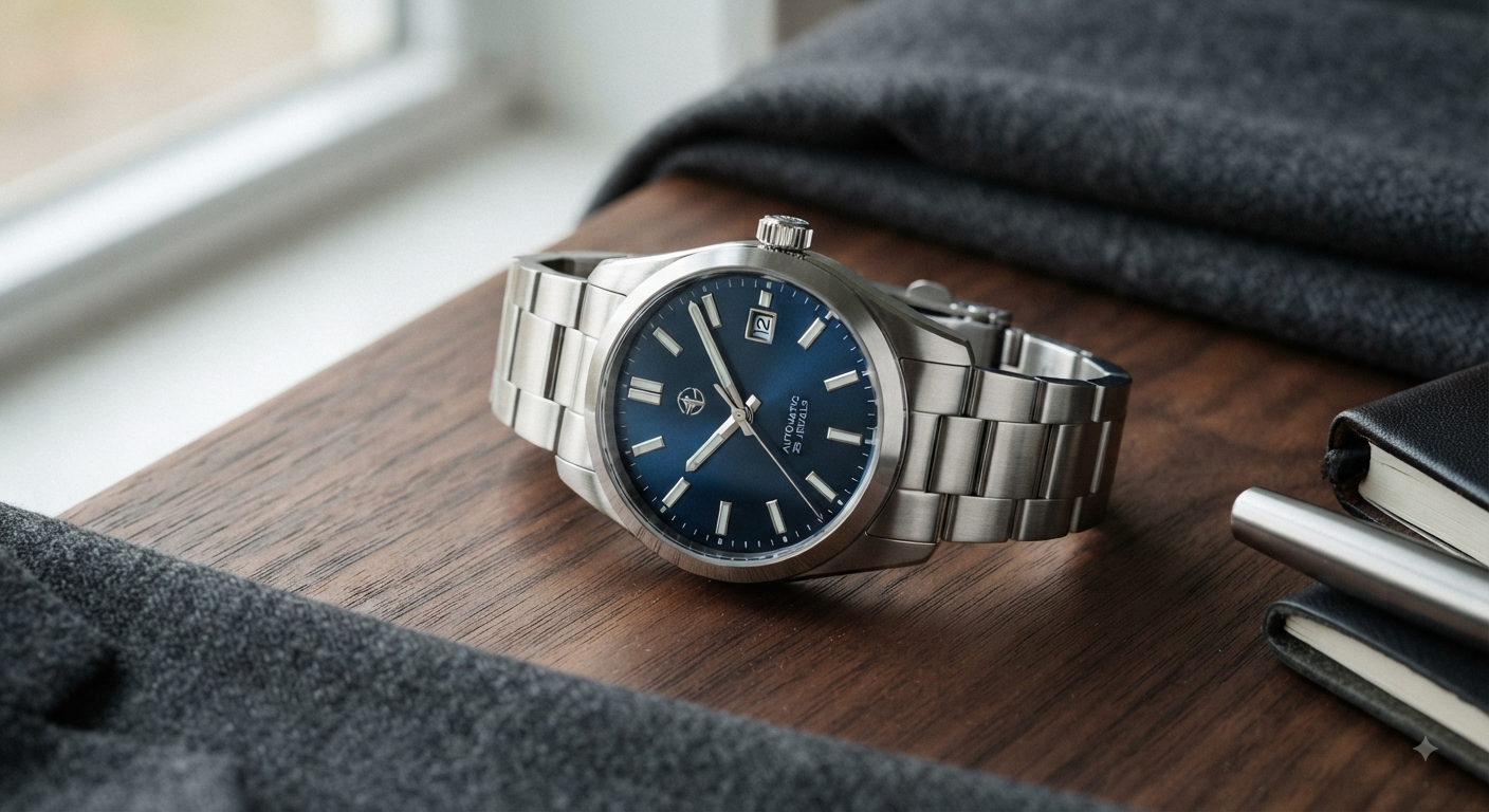 Men's Stainless Steel Mechanical Watch