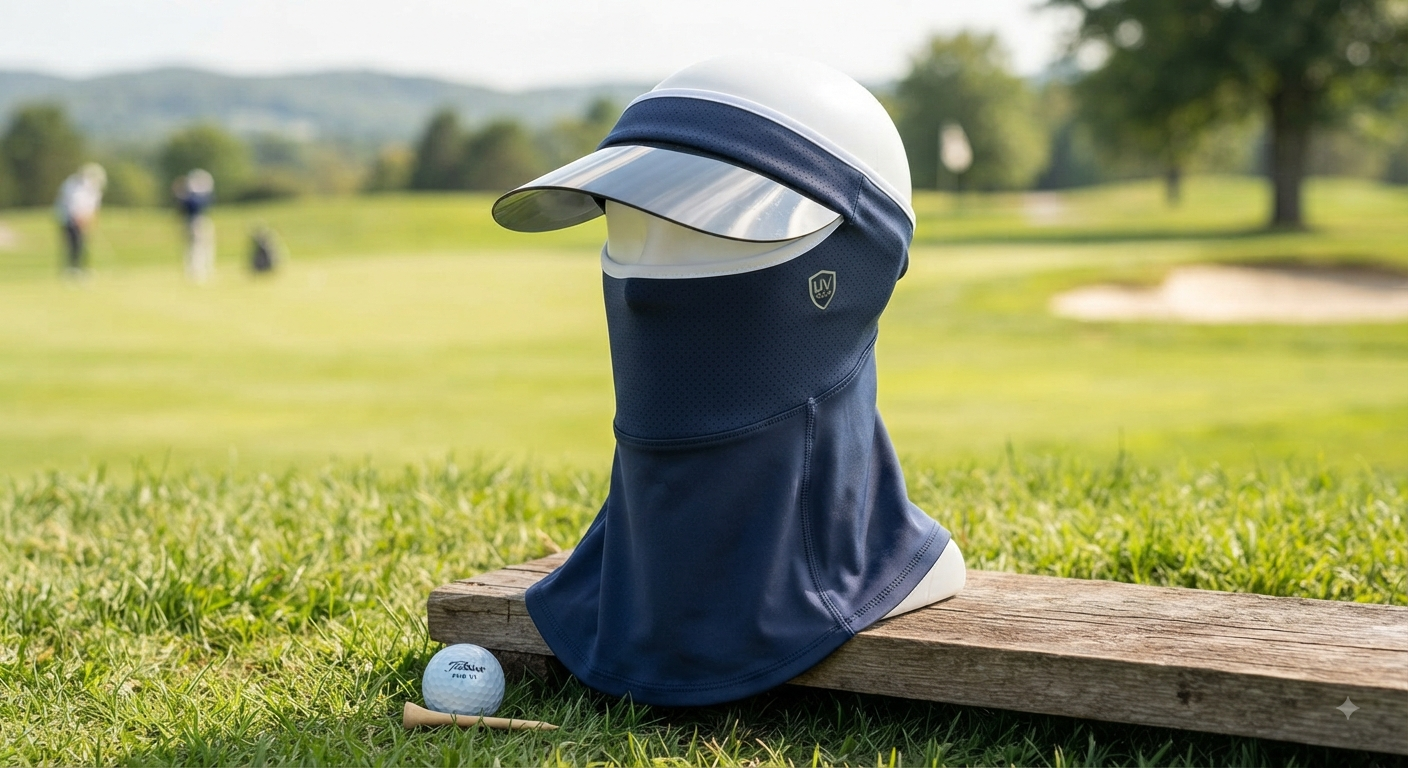 UV Face Shield for Golf