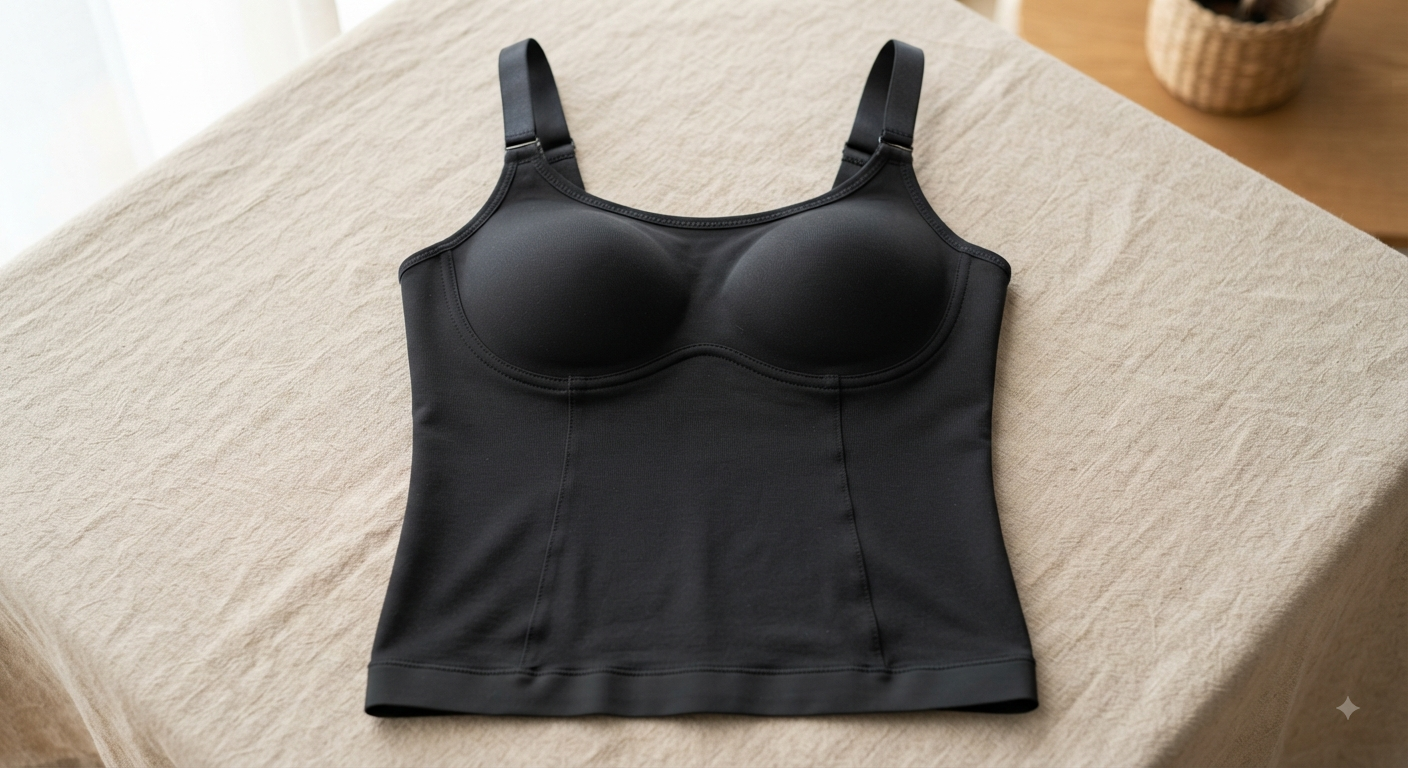 Shapewear Camisoles With Built-In Bra