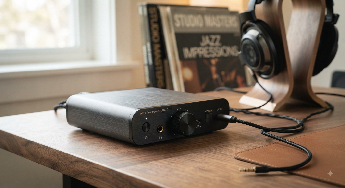 AP10 Amplificatore Cuffie DAC