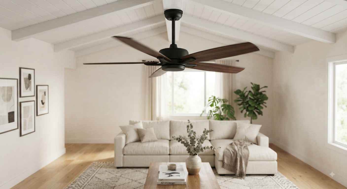 Black Large Ceiling Fan